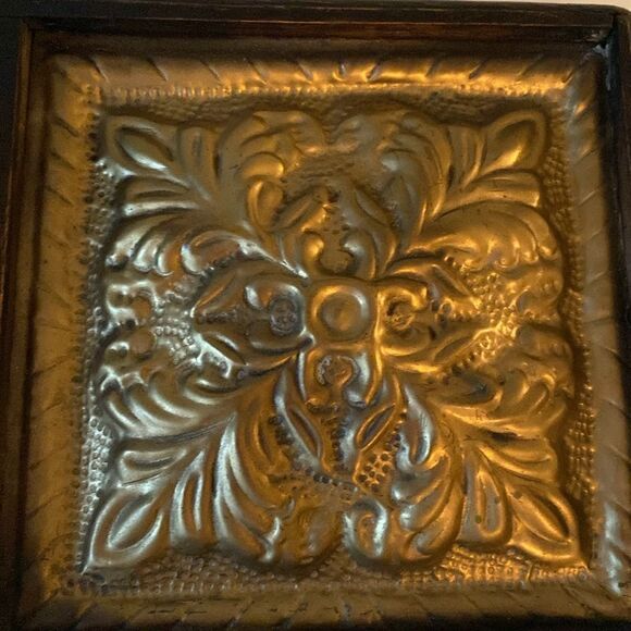 Vintage Wooden Box with Brass accents - Picture 10 of 16